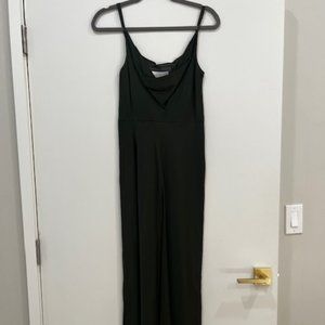 Green Slip Dress